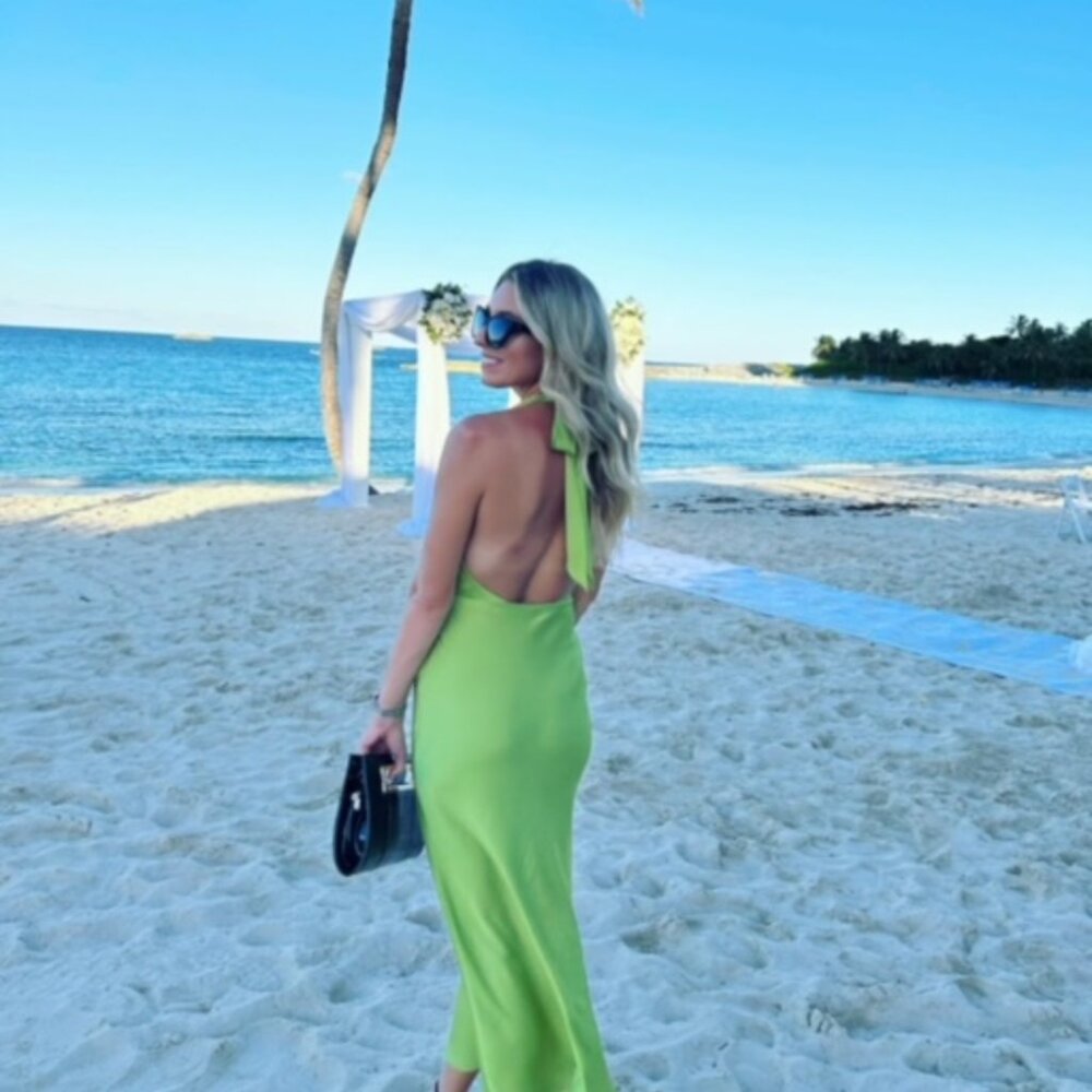 Green Midi Dress